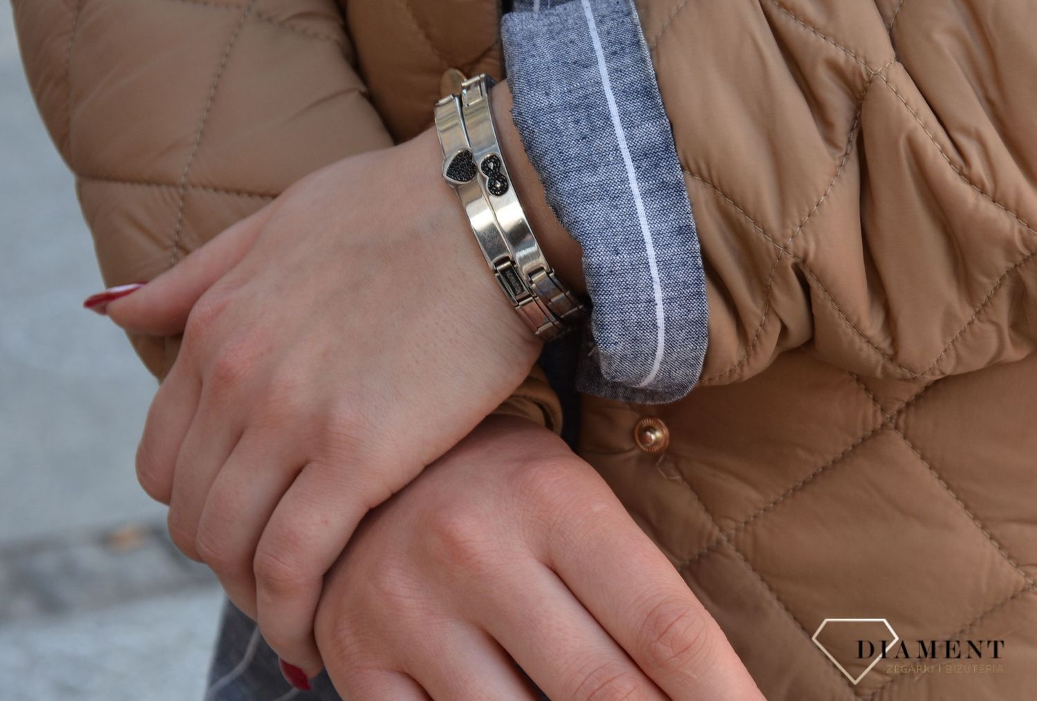 Bransoletka Trendsetter Pavé Nieskończoność 021134024.jpg